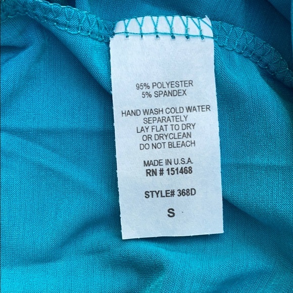 Ruched Mini Dress - Light Blue - Picture 4 of 4